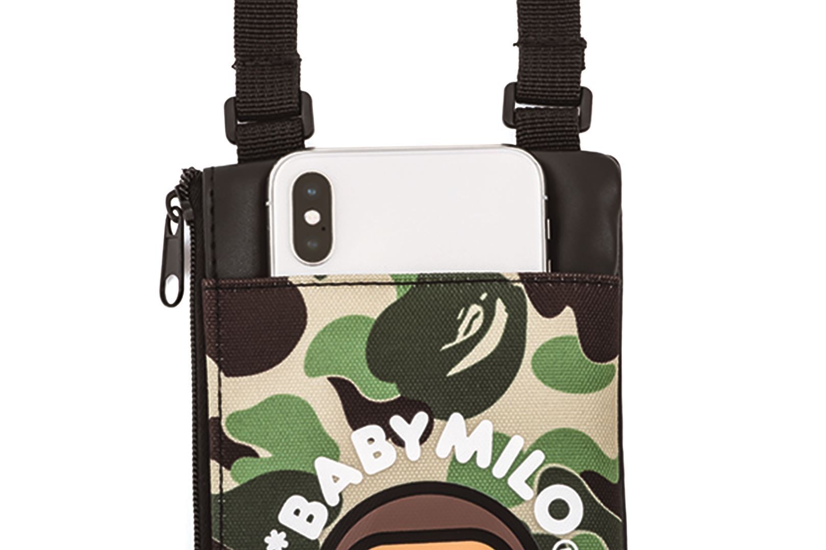 BAPE KIDS by A Bathing Ape BAPE Shoulder Bag & Milo Pochette 2022 Camo